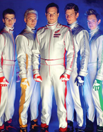 The outfits are different in the film compared to the original series.