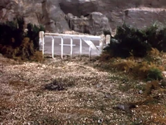 Gate hinged on the right