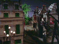 Note the Eiffel Tower in the background