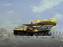 Firefly (foreground) passes the Mole