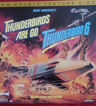 Thunderbirds Are Go/Thunderbird 6 LaserDiscs (1993, MGM/UA