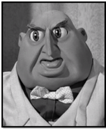 Puppet based on Lew Grade (Masterspy from "Supercar")