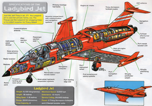 Ladybird jet cutaway