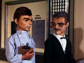 Lundgren with his assistant Mitchell