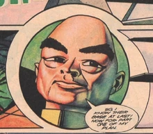 The Hood, gleeful to discover the International Rescue base