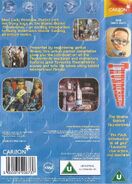 VHS back cover and spine