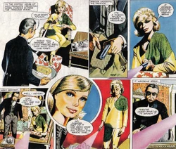 Lady Penelope receiving and testing the ray