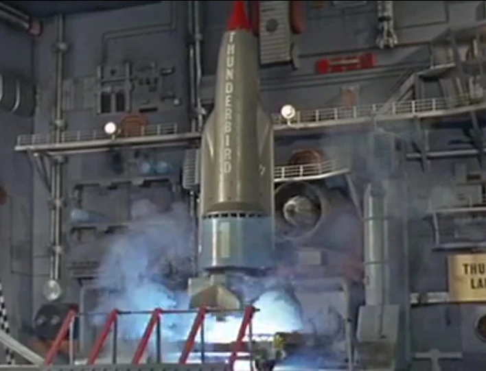 サンダーバードTHUNDERBIRD TB1 LAUNCHING JET Thunderbird Classics, Thunderbird One Launching Jet. - Etsy