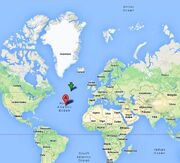 The green arrow is the location of Seascape.