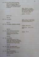 A page of the script