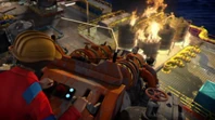 "Aim for the base of the fire!"