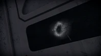 Kayo's removal of the device has made a hole in the hull of the hotel