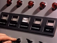 Control panel showing fault