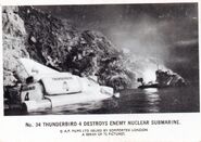 No. 34 Thunderbird 4 destroys enemy nuclear submarine