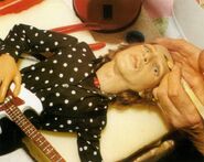 Creating Mark Knopfler's puppet