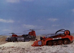 Recovery Vehicle 1 and the US Army Helicopter.