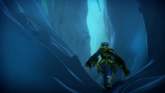 The suit covers the whole shoulders, arms, spine and legs giving the wearer added strength