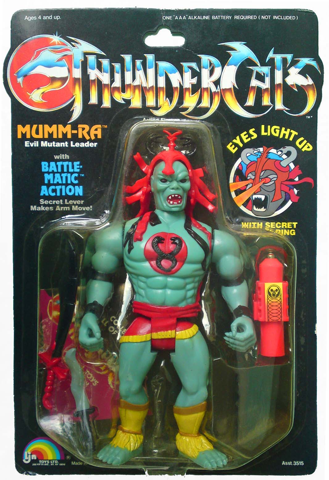 LJN Toyline: Mumm-Ra | ThunderCats wiki | Fandom