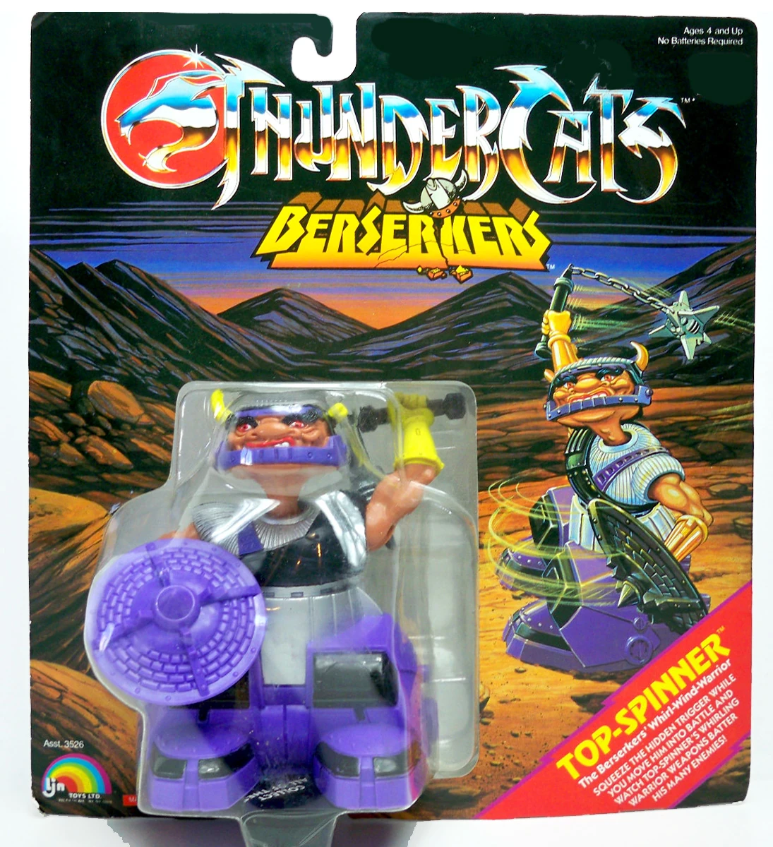 LJN Toyline: Top Spinner | ThunderCats wiki | Fandom