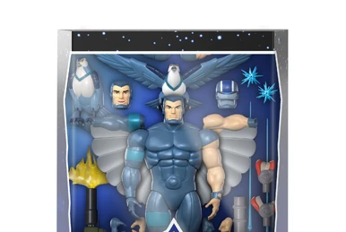 Silverhawks - Super7 Ultimates Figures - Mumbo Jumbo & Airshock