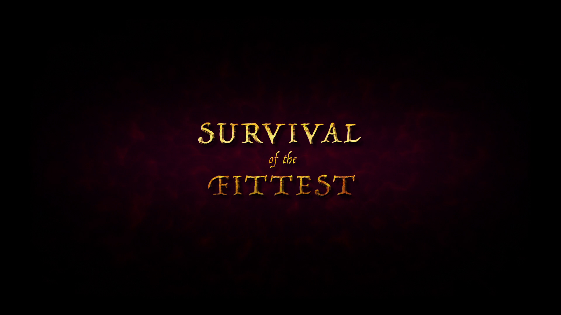 survival of the fittest logo