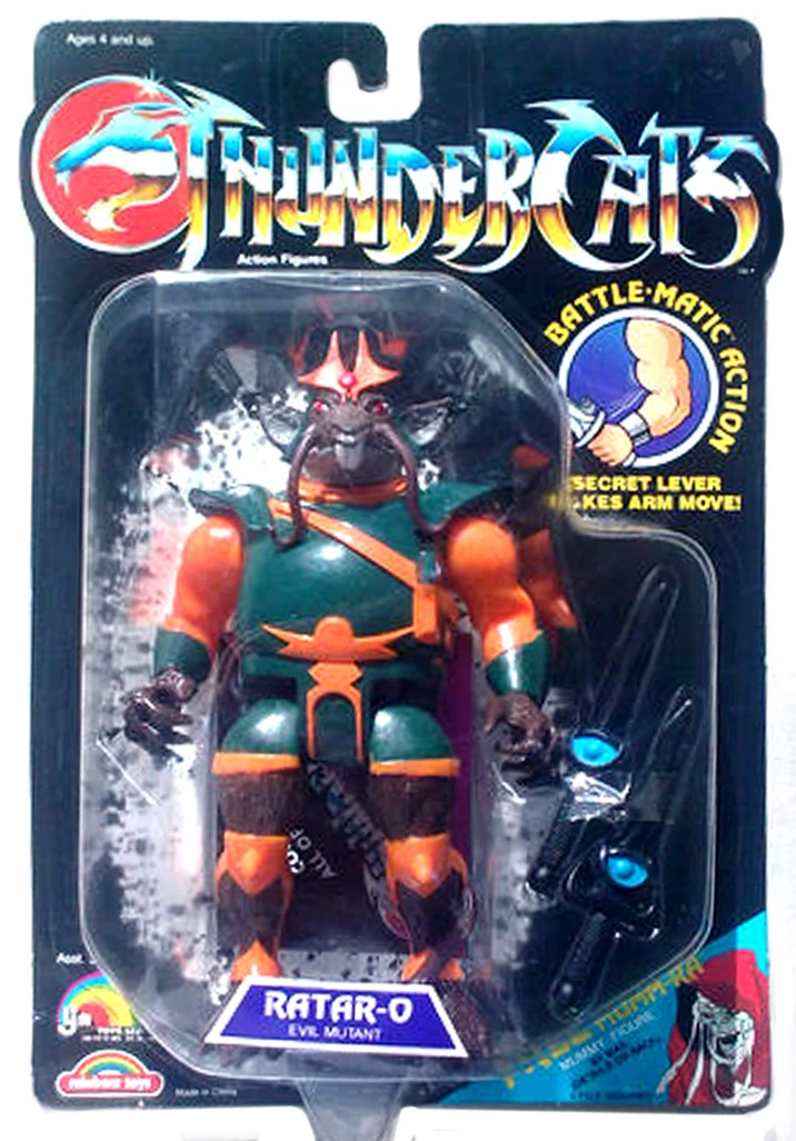 LJN Toyline: Ratar-O | ThunderCats wiki | Fandom