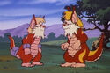 Snarfer and Snarf reuniting on Third Earth Feliner, Part 1