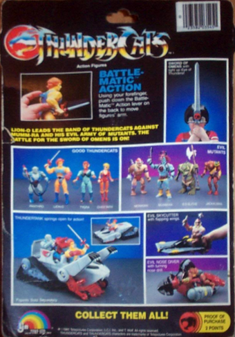thundercats action figures 1985