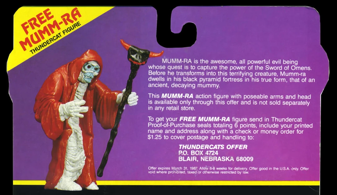LJN Toyline: Mummy Mumm-Ra | ThunderCats wiki | Fandom