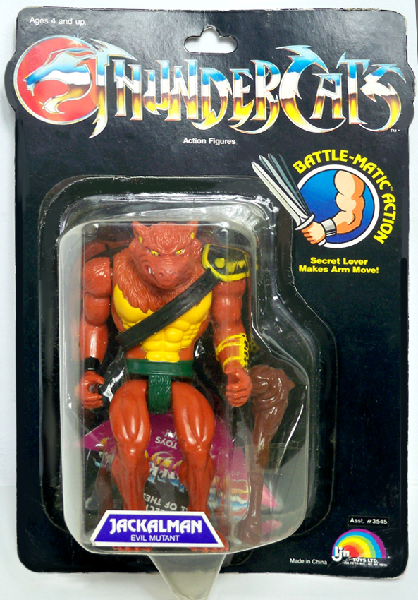 LJN Toyline: Jackalman | ThunderCats wiki | Fandom