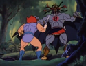 Lion-O first encounters Mumm-Ra.