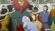 Holding onto baby Tygra.