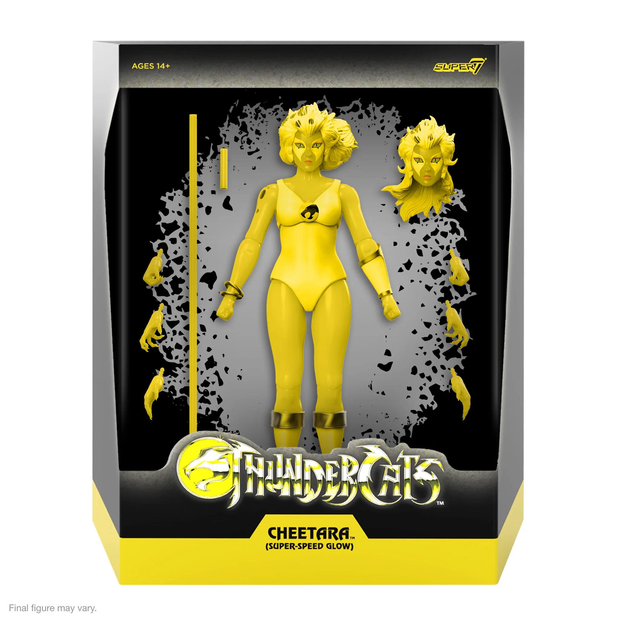 Super7 Thundercats: Cheetara The Super Speedy Ultimates Action Figure,  Multicolor