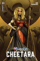 Revealed cover by Rebeca Puebla for ThunderCats: Cheetara Issue 01 on Apr 22nd 2024.
