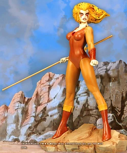 Statue Thundercats Tygra / Tigro Hard Hero Cold Cast Porcelain – Occasion