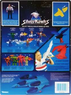 SilverHawks Stargazer Sly-Bird Vintage 1987 UK France Un-Punched Card Rare | UK SilverHawks Stargazer Sly-Bird Vintage 1987 UK France Un-Punched Card Rare | UK