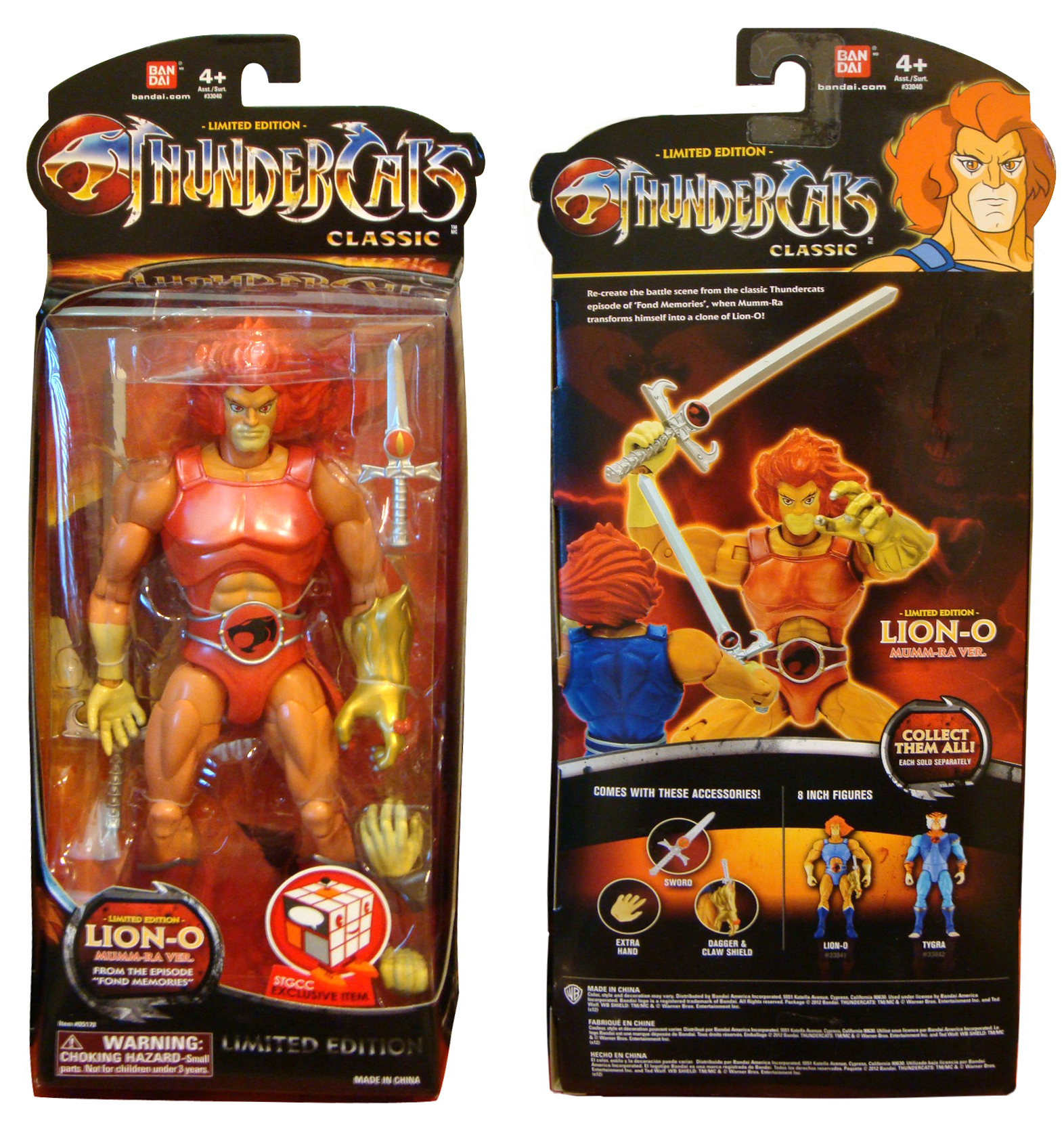 バンダイ ミリオンクラシック Bandai Toyline: Eight Inch Classic Lion-O | ThunderCats wiki