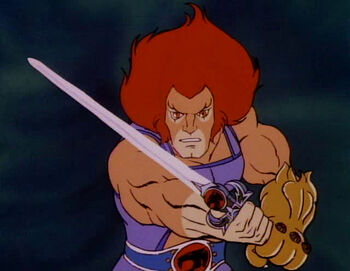 LionOFromThunderCats1985SeriesEpisodeTroubleWithTimeSc01