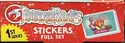 Side of ThunderBrats Stickers Full Set package