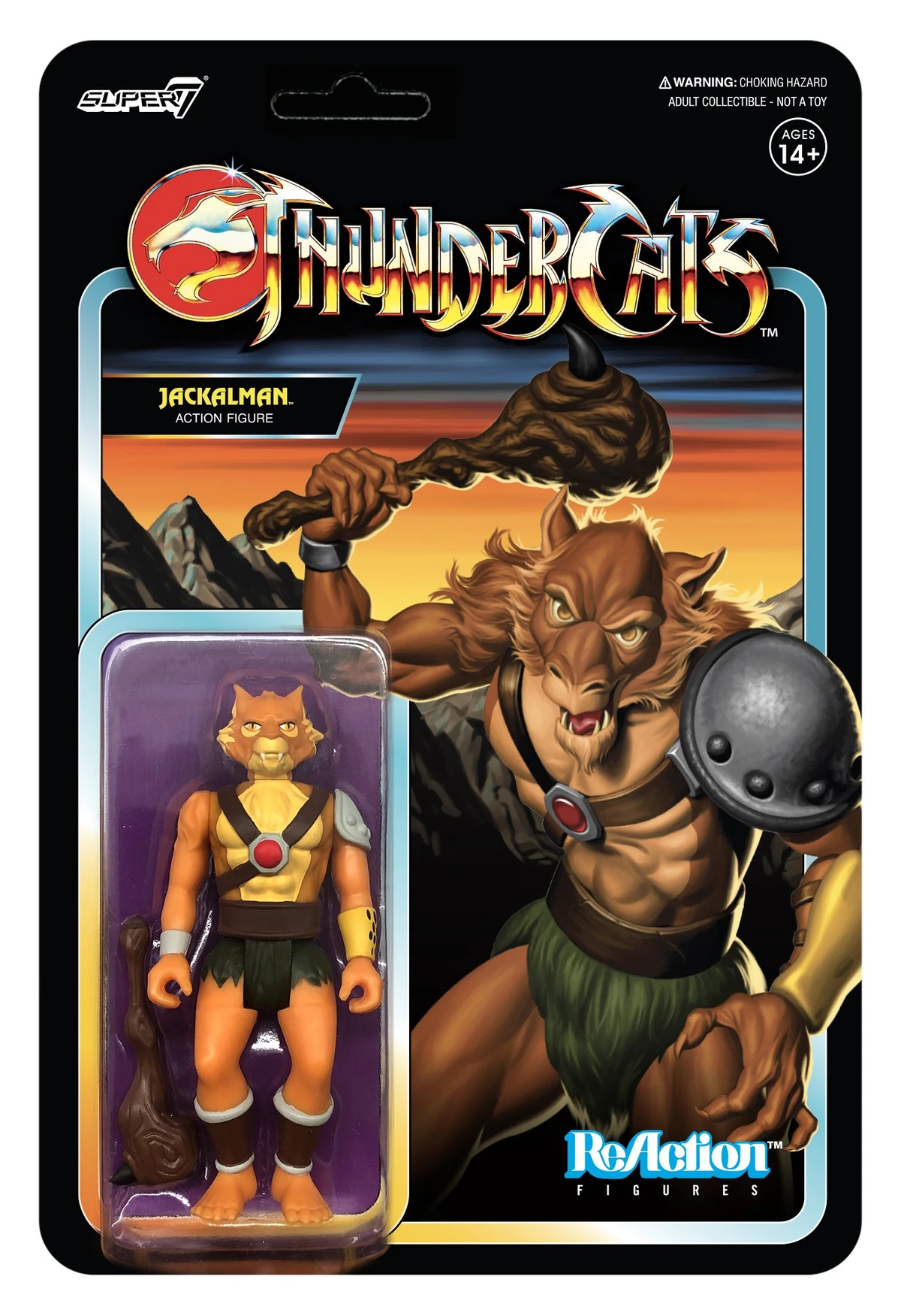 Super7 Toyline: ReAction Jackalman | ThunderCats wiki | Fandom