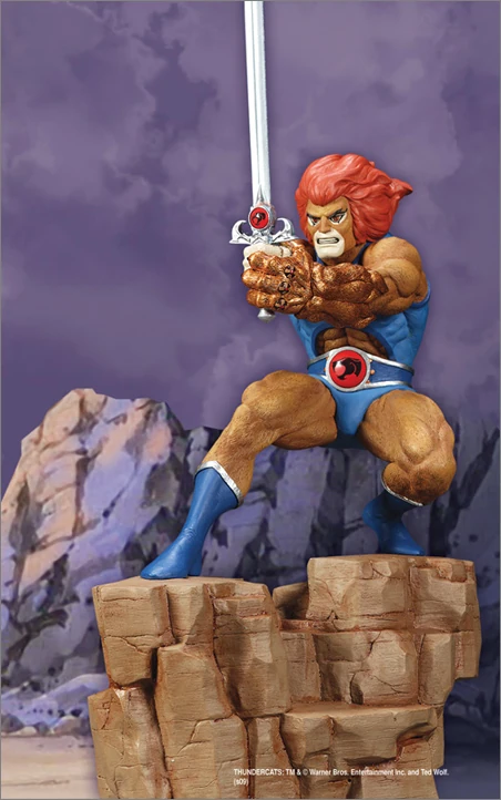 Hard Hero: Lion-O Cold Cast Porcelain Statue | ThunderCats wiki