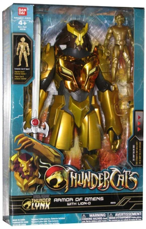 Bandai Armor of Omens with Gold Lion-O | Thundercats Wiki | Fandom