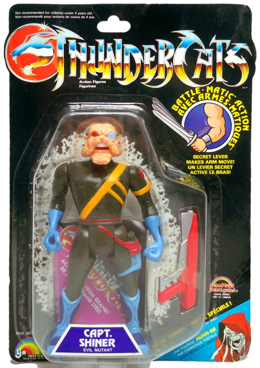 B*様 mon Thunderball 26 xs ダージャン LJN Captain Shiner | Thundercats Wiki | Fandom