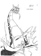 Original Concept Art - Sea Serpent - 003