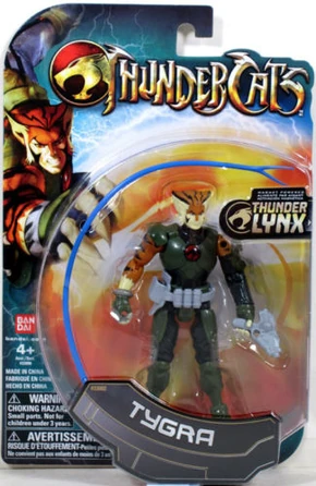 Figurine Bandai Tygra Deluxe – Thundercats (2011) – PVC Plastique