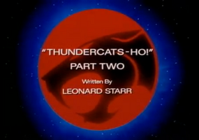 Thundercats Ho - Part II - Title Card