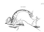 Original Concept Art - Sea Serpent - 002