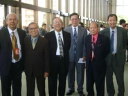 Tô Văn Lai, Anh Bằng, Tuấn Khanh, Trường Sa, Huỳnh Anh, Lê Dinh trong sự kiện thu hình PBN 94