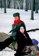 Trịnh Công Sơn và Khánh Ly tại Canada năm 1992