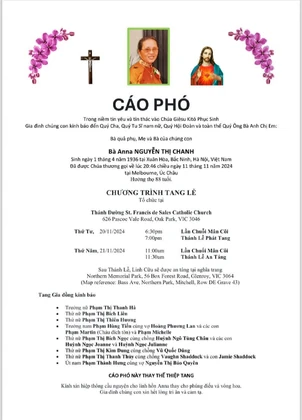 NguyenThiChanh-DeathAnnoucement